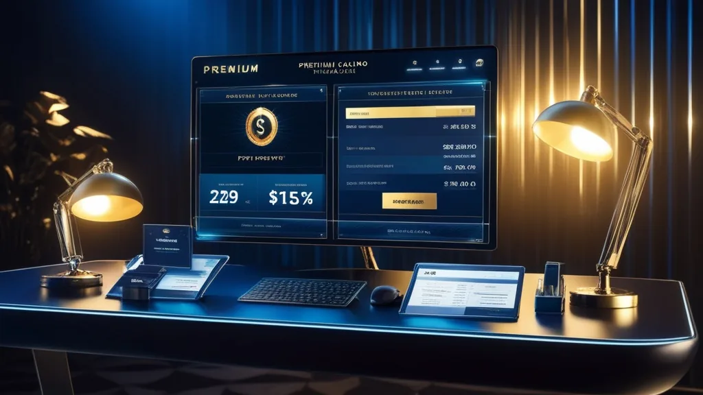 A payout dashboard with verification documents and payment method details